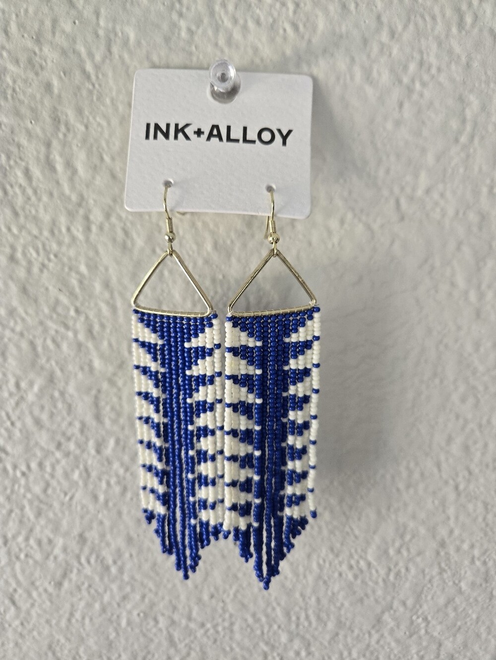 Ink + Alloy Beaded Earrings